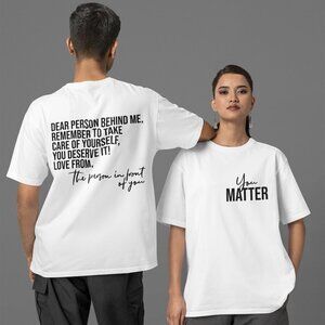You Matter Mental Health Awareness T Shirt Custom Made